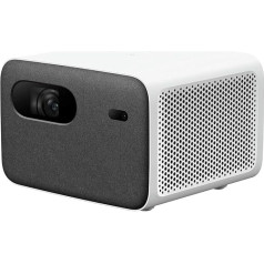 Xiaomi Mi Smart Compact 2 Pro projektors ar Google Android TV 9.0 un Google Assistant (Full HD, 60-120 collas, 1300 ANSI lūmeni, automātiskā fokusēšana, trapeces korekcija, balss vadība, stereo skaļrunis)