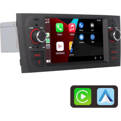 Radio priekš Fiat Punto (2005-2009) Linea (2007-2011) Radio ar Wireless CarPlay Android Car 6.1