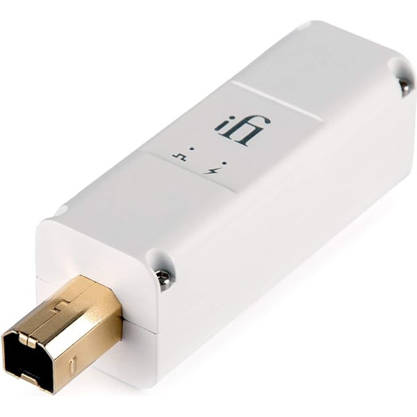 iFi iPurifier3 - USB 3.0 skaņas signāla filtrs audio, USB-Daten un USB-Spannung ar aktīvo trokšņu slāpēšanu (ANC) USB Buchse Typ-B, zils/ audio iekārtām, HiFi, mājas kino, datoriem