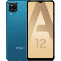 SAMSUNG - Viedtālrunis Galaxy A12 Blue Dual SIM 64GB 4GB 6.5IN Android