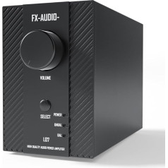 FX-Audio L07 Stereo audio pastiprinātājs 200W x2 MA5332MS 2 kanālu D klases jaudas pastiprinātājs ar tiltu BTL 400W Hi-Fi pilnībā sabalansēts pastiprinātājs pasīvajiem grāmatu plaukta galda skaļruņiem Mājas kinozāle