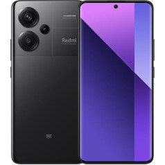 Xiaomi Redmi Note 13 Pro+ 5G 12 + 512 GB, viedtālrunis 6.67 Super QPD, 120 W HyperCharge, 2.8 GHz, melns (ES versija)