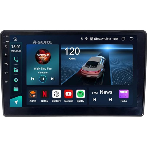 JUNHUA Auto Radio priekš Citroen Berlingo B9 2008-2017; Peugeot Partner 2008-2017 8-core 4+64GB Auto Radio ar Wireless Carplay Android Car Bluetooth DSP USB 4G LTE