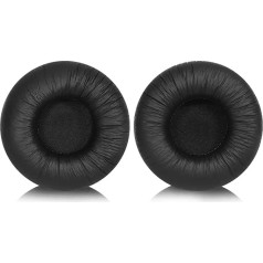 2 Pack Sony austiņu austiņu uzlikas 70mm austiņu uzlikas, kas saderīgas ar Sony MDR-ZX110 ZX110 ZX110NC ZX100 WH-CH500 CH510 CH520 JBL Tune 450BT 500BT 510BT 600BTNC 660NC JR310BT