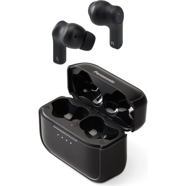 Panasonic B210-K True Wireless In-Ear austiņas (Bluetooth, skārienvadība, balss vadība, bezvadu, sportam un mājas birojam), melnas