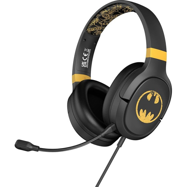 OTL Technologies DC Comics Batman Pro G1 spēļu austiņas Black