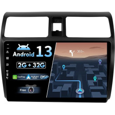 BXLIYER Android 13 Auto radio priekš Suzuki Swift (2005-2016) - Iebūvēts CarPlay Android Car - atpakaļgaitas kamera - 2G + 32G - IPS 10.1 collu 2 DIN - DAB stūres vadības pults WiFi Fast Boot DSP Bluetooth