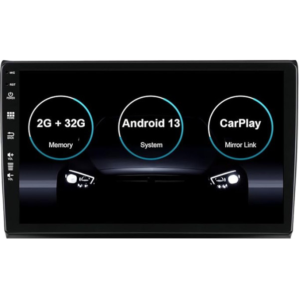 MISONDA 2 Din Auto Stereo Android Fiat Bravo 2007-2012 - GPS satelītnavigācijas sistēma - 9 collu IPS - Atbalsta DAB/ stūres vadības ierīci/WiFi/Bluetooth/Mirrorlink/Carplay/USB/RDS