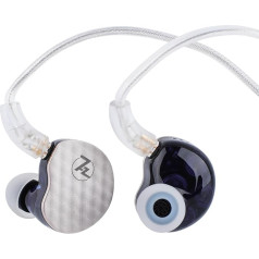 LINSOUL 7HZ Five In-Ear Monitor, vadu HiFi austiņas, piecu pielāgotu dinamisko draiveru austiņas, spēļu austiņas ar noņemamu kabeli mūziķiem audiofīļiem (4,4 mm)