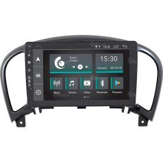 Personalizēts auto radio Nissan Juke ar GPS un vienu kameru Standarta Android GPS Bluetooth Bluetooth WiFi USB DAB+ Touchscreen 9 collu 4Core Carplay Android auto