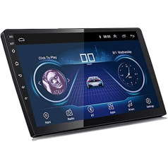 Andrews 9 collu dubultās joslas lielais ekrāns Navigators MP5 atpakaļgaitas attēls Auto pastiprinātājs Auto navigācija Bluetooth WiFi