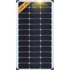 Enjoy solar® monokristālu saules paneļu piedāvājums treilerim, dārza nojumei, laivai