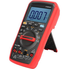 Spannungsstrommesser, 6100 Digitalmultimeter, Tragbares Voltammeter Zählt Multifunktionsmultimeter Spannung Strom Widerstand Digitalmultimeter