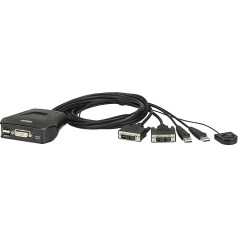 Aten CS22D USB/DVI KVM-переключатель 2-портовый