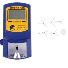 Lötkolben Temperaturprüfer FG-100 Tragbares Temperatur-Lötschweißwerkzeug zum Schweißen von Leiterplatten Luftfeuchtigkeitsmesser