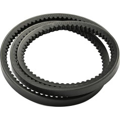 Othmro 1 gab Trīsstūra josta Rūpnieciskā josta BX69 Drive Belt Iekšējais apkārtmērs 175,3 cm Rūpnieciskās jaudas gumijas piedziņas siksnas rezerves josta virpām Galda zāģi Lentzāģi Melns