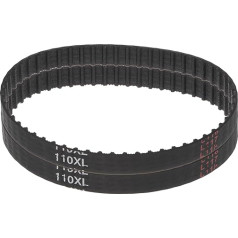 sourcing map Timing Belt 110XL 037 55 zobi Gumijas zobsiksna 3/8