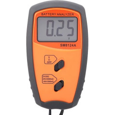 LCD digitālais ciparu voltmetrs Gauge Multi SM8124A Digitālais Sc Widerstand Voltmetrs Baterija Elektrische Spannung Tester Pwm Frequenz Schaltung Interne Widerstand Meter