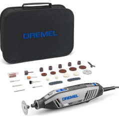 Dremel 4250 rotējošo instrumentu 175 W multiinstrumentu komplekts ar 35 piederumiem, 175 W motors ar konstantu elektroniku, mainīgs ātrums 5000-35000 apgr./min.