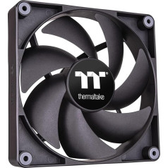 Thermaltake CT140 PC dzesēšanas ventilators | 2 iepakojumi, melns