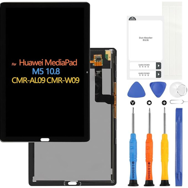 ARSSLY LCD displejs priekš Huawei MediaPad M5 10,8 collu displejs priekš Huawei CMR-AL09 CMR-W09 Digitizer Touch Screen Replacement Assembly with Tools