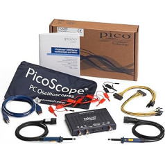 Pico Technology PicoScope 2208B Oszilloskop 2 Kanal MSO Mischsignalsysteme 100 MHz USB Digitaloszilloskop inkl. 2 Kanäle, Tastköpfen und PS7 Software für Windows, Mac, Linux