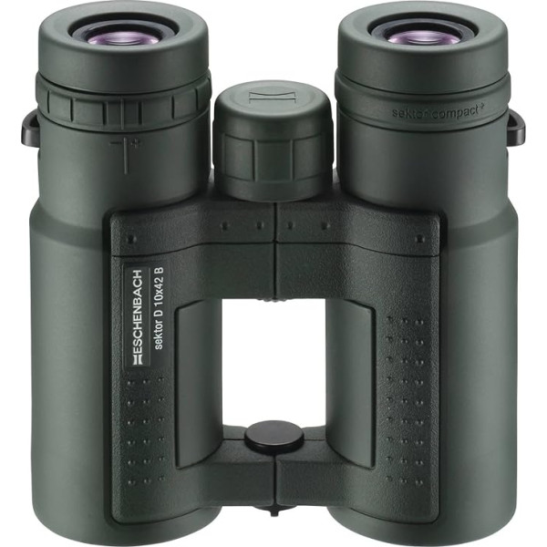 ESCHENBACH Optik 10x42 Sektor D compact+ Fernglas - der leichte Allrounder für gehobene Ansprüche für Wanderung, Vogelbeobachtung, Wildbeobachtung in der Natur - geeignet für Brillenträger