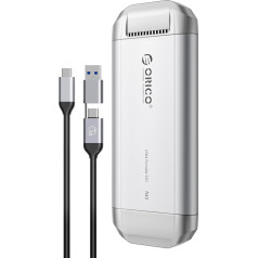 ORICO 3700MB/s ārējais SSD 2TB, saderīgs ar Thunderbolt 4/3, USB4.0 40 Gbps, pārnēsājams cietvielu disks ar 2 in 1 USB C kabeli, USB-C viedtālrunim, planšetdatoriem, PC & Mac, PSSD - R40