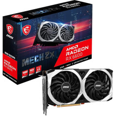 MSI Radeon RX 6600 MECH 2X 8G vaizdo plokštė 8GB atminties