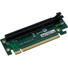 PCI-Express 16x Riser karte 270 grādu R leņķa R adaptera karte 1U 2U, RS44SR-1(305)