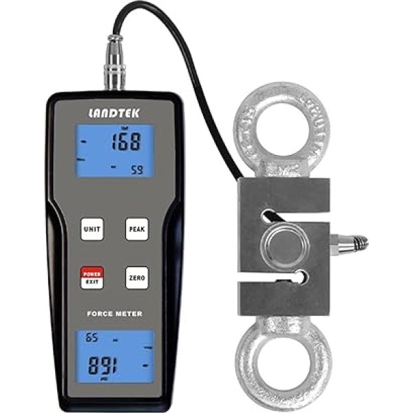 FM-204-200K Digitālais spiediena spēka mērītājs Dynamometer Mechanischer Push-Pull-Test