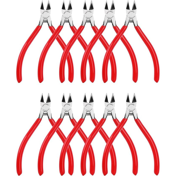 HAUTMEC HT0318-10PC Flush Cutting Knaibles, īpaši asas stieples grieznes, 6