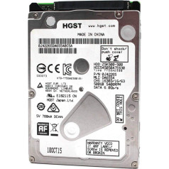 HGST Cinemastar Z5K500 500GB 5400rpm SATA III 32MB Cache 2,5 collu cietais disks HCC545050A7E630