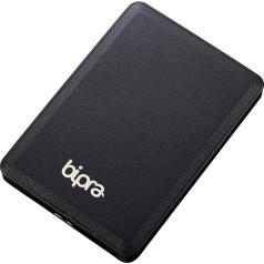 Bipra S3 ārējā datu plate, 250 GB, USB 3.0, NTFS, melnā krāsā