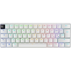 Logitech G PRO X 60 Lightspeed Wireless Gaming Keyboard QWERTY UK English Layout White