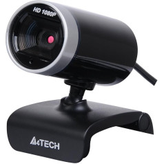 A4 Tech PK-910H 1920 x 1080 pikseļu USB 2.0 Schwarz, Silber Webcam - Webkameras (1920 x 1080 pikseļu, 30 kadru sekundē, 4608 x 3456 pikseļu, USB 2.0, Schwarz, Silber, Clip)