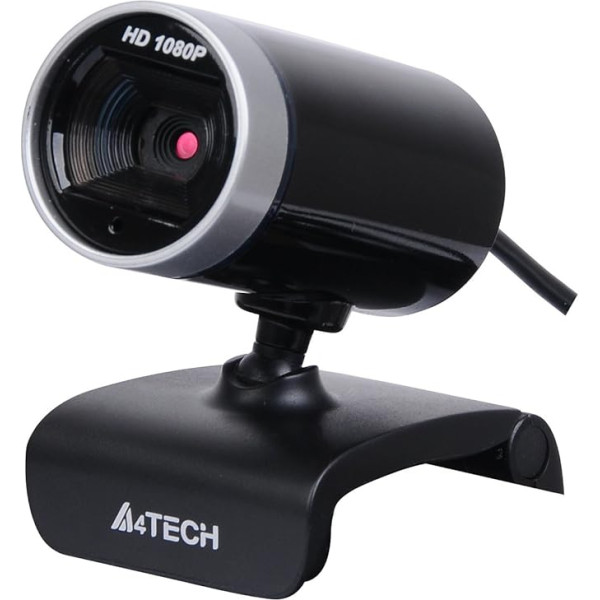 A4 Tech PK-910H 1920 x 1080 pikseļu USB 2.0 Schwarz, Silber Webcam - Webkameras (1920 x 1080 pikseļu, 30 kadru sekundē, 4608 x 3456 pikseļu, USB 2.0, Schwarz, Silber, Clip)