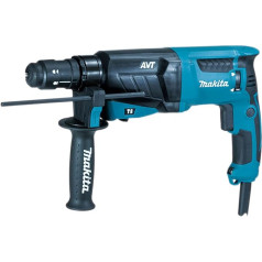 Makita HR2631FT/2 Bohrmaschine, 800 W, 240 V, Schwarz, Blau