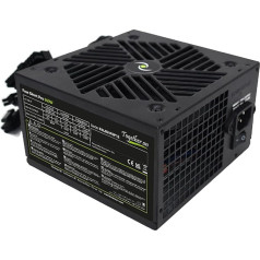 Tecnoware Netzteil Free Silent PRO 650 für erweiterte PCs mit NVIDIA GeForce GTX - RTX Grafikkarte, leiser Lüfter, PCI-E Anschlüsse, CPU 4+4, SATA, Molex