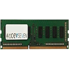 V7 V7128004GBD Desktop DDR3 DIMM zibatmiņas diskdzinis 4GB (1600MHZ, CL11, PC3-12800, 240pin, 1,5 Volt)