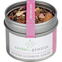 Zauber der Gewürze White Mulled Wine Spice, baltais karstvīns, garšīgs baltais karstvīns mājās, 40 g