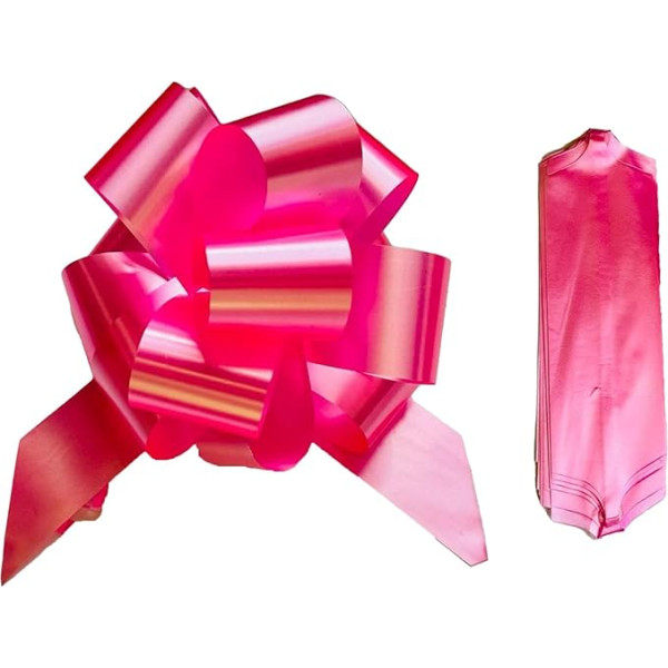 10 Stück Pull Bows Rosa Geschenkverpackung Weihnachten Band iesaiņošanas loki Ziemassvētkiem Jaunais gads Pateicības diena Puse Florist Pull Bows dāvanu iesaiņošanai Dzimšanas dienas dāvanu kaklasaites Kāzu ornaments