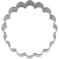 Stadter Linzer Cookie Cutter gredzena diametrs 4 cm augstums 1,5 cm viļņots