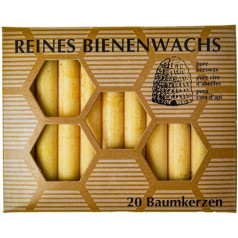 17963.00.020 Bienenwachs Baumkerzen 100/13 mm