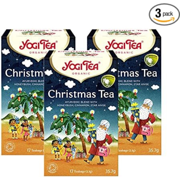 Yogi Tea Ziemassvētku tēja 3 x 37 g iepakojumā