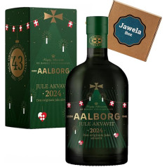 Aalborg Jule Akvavit 2024 47% 0,7 L - Aquavit - Weihnachts-Aquavit - Jawela Box