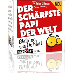 Schlump-Chili Sharpest Dad Gift - smieklīga dāvana tētim, piemēram, dzimšanas dienā, Ziemassvētkos, Lieldienās, Tēva dienā, Valentīna dienā, kāzu gadadienā.