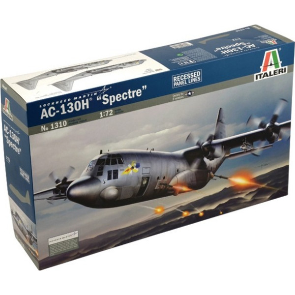 Lockheed Martin ac-130h spectre plastmasas modelis