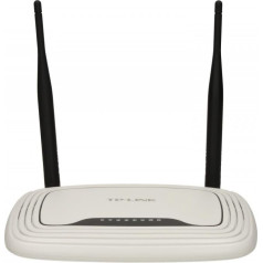 Wr841n xdsl wifi n300 maršrutētājs (2.4ghz) 1xwan 4x10/100 lan 2x5dbi (sma)