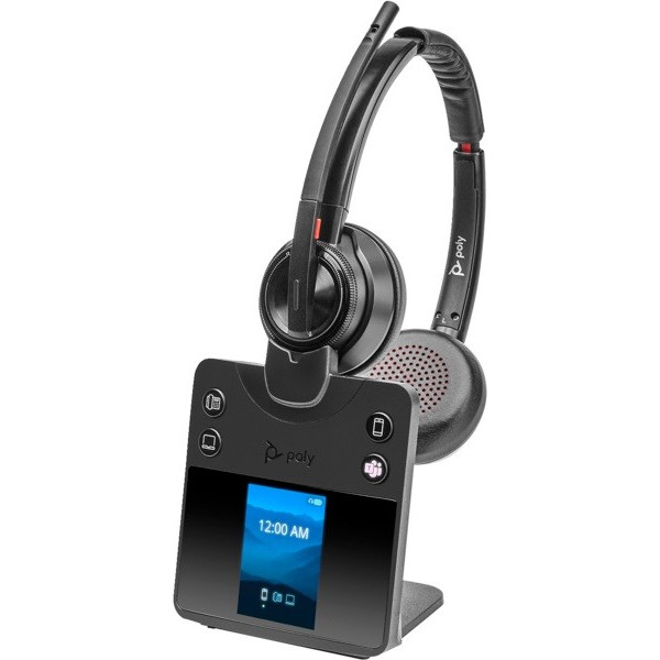 Poly Austiņas savi 8420 office stereo ar microsoft teams dect sertifikāciju 1880-1900 mhz 8l5b3aa